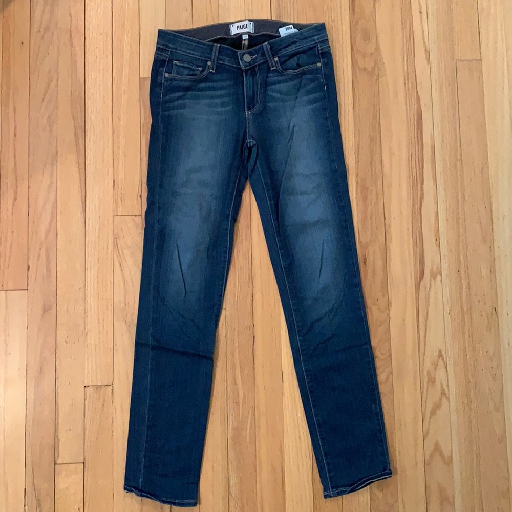 Paige Faded Skinny Jeans